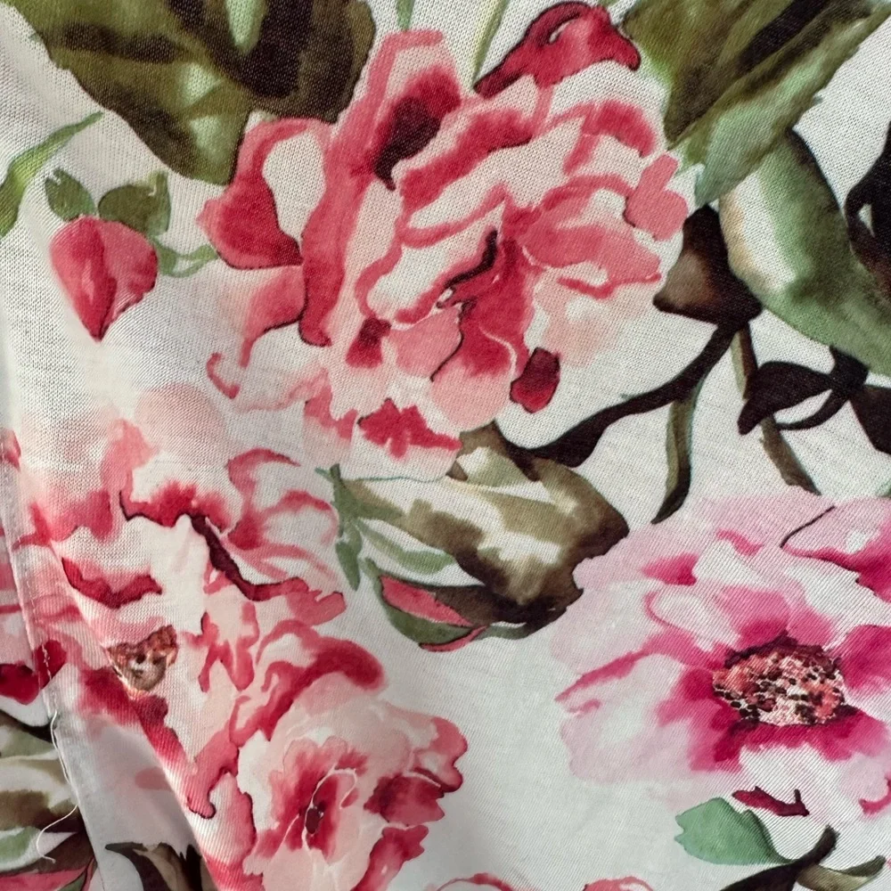 Show Me Your MuMu Floral Robe One Size - Picture 3 of 10